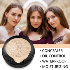 Air Cushion Mushroom Head BB CC Cream Concealer Foundation Moisturizing Makeup