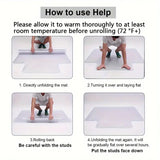 Chair Mat Anti-Slip Carpet Floor Protector for Office Home