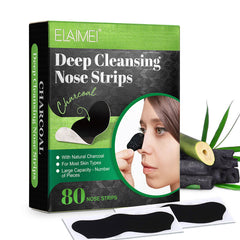 Deep Cleansing Blackhead Remover Charcoal Nose Strips