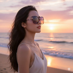 Women's Fashion Sunglasses with UVProtection & Stylish Oversized Frame ﻿ ﻿