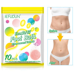 Essential Oil Foot Bath Effervescent Herbal Foot Soak Tablets