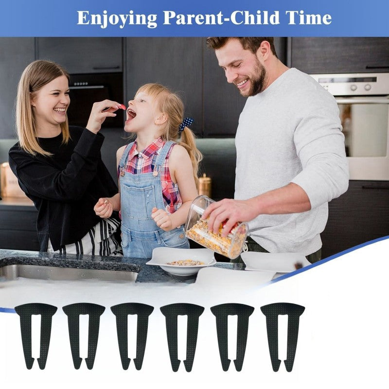 Gas Stove Locks Stove Knob Safety Locks Black For Home Use