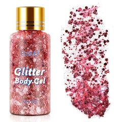 Face Party Glitter Eye Glitter Hair Body Decor Sequins Eyeshadow Glitter Gel