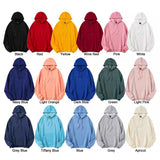 Unisex Lightweight Sports Hoodie Basic Plain Hooded Sweatshirt Jumper