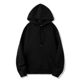 Unisex Lightweight Sports Hoodie Basic Plain Hooded Sweatshirt Jumper