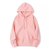 Unisex Lightweight Sports Hoodie Basic Plain Hooded Sweatshirt Jumper