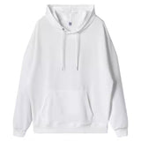 Unisex Lightweight Sports Hoodie Basic Plain Hooded Sweatshirt Jumper