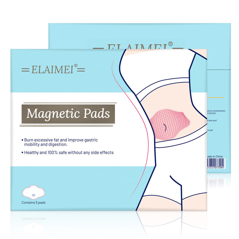 Elaimei Stomach Fat Burner Magnetic Slimming Patches Belly Wrap Weight Loss Body Pads