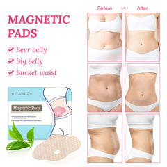 Elaimei Stomach Fat Burner Magnetic Slimming Patches Belly Wrap Weight Loss Body Pads