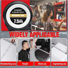 Self-Locking Measure Measuring Steel Tape Tool