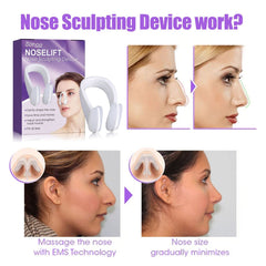 Nose Lifter Sculpting Device – Non-Surgical Nose Shaper Straightener for Bridge Lifting & Contouring