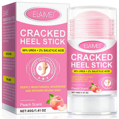 Peach Urea 60% Heel Balm Stick – Deep Repair for Cracked, Dry Heels