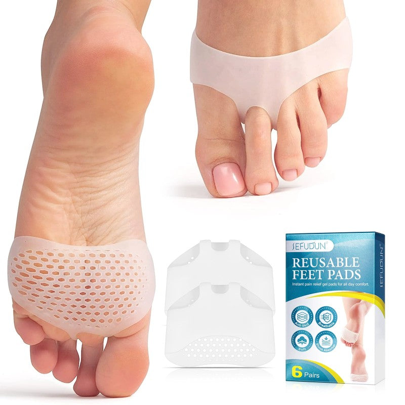 Reusable Gel Soft Foot Pads – Cushion Comfort & Pain Relief