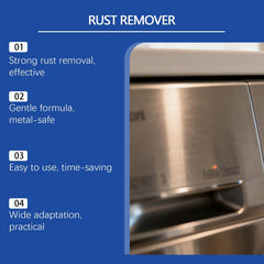 Strong Rust Remover, Powerful Rust Remover Spray for Cars,Car Rust Removal Spray