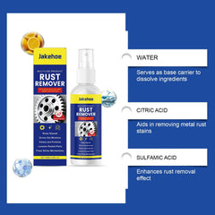 Strong Rust Remover, Powerful Rust Remover Spray for Cars,Car Rust Removal Spray