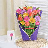 12inch Pop Up Flower Bouquet Greeting Card Gift