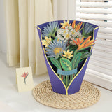 12inch Pop Up Flower Bouquet Greeting Card Gift