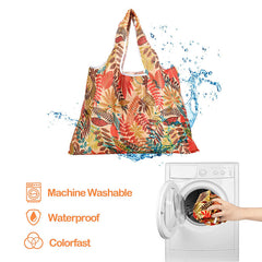 Eco Reusable Grocery Shopping Bag Foldable Tote Nylon Recycling Away Bags