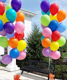 100pc Latex Plain Color Balloons Helium Or Air Use for Party Celebrate