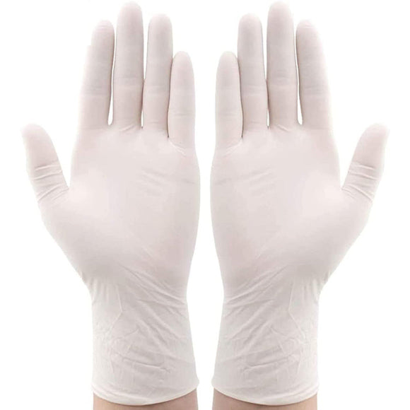 100pcs Protective Thick Rubber Latex Disposable Gloves