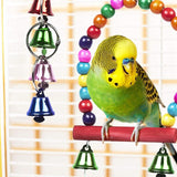 10 Packs Bird Swing Chewing Hammock Bell Toys Parrot Cage Toys