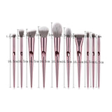 10pcs Premium Synthetic Hair Makeup Brushes Set with Case Bag