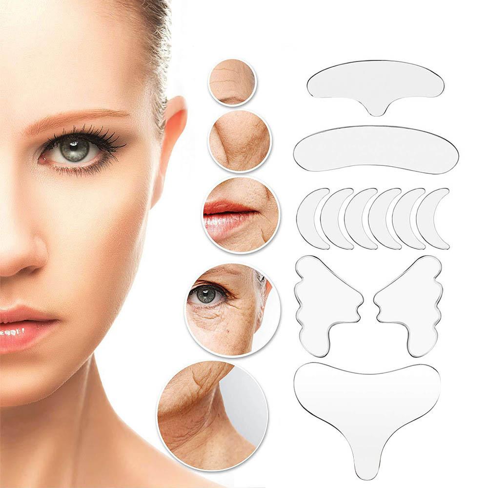 11Pcs Reusable Silicone Wrinkle Removal Sticker