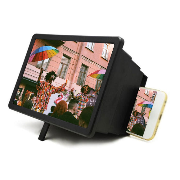 12 Inch Mobile Phone 3D Retractable Amplifier Screen Magnifier
