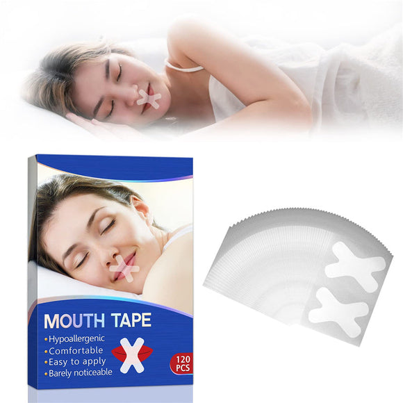 120 PCS Sleep Strips Mouth Tape Anti Snoring Devices