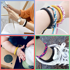 12 Pack Mosquito Repellent Bracelets