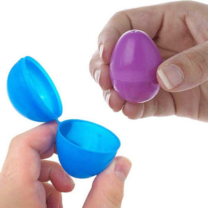 12pcs Fillable Easter Eggs Shell for Easter Hunt Surprise