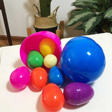 12pcs Fillable Easter Eggs Shell for Easter Hunt Surprise