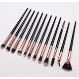 12pcs Eye Shadow Applicators Makeup Brushes