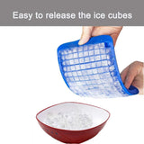 160 Grids Mini Ice Cube Tray Frozen Cubes Tray Maker Silicone Ice Mold Tool DIY