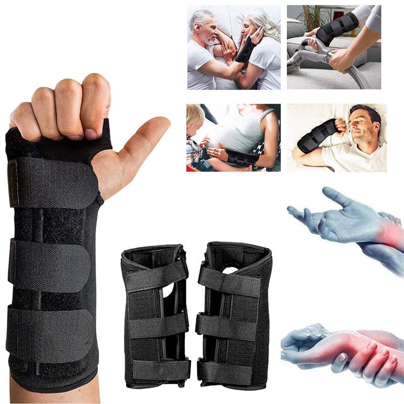 Wrist Support Brace for Carpal Tunnel Adjustable Wrist Splint - Right or Left Hand