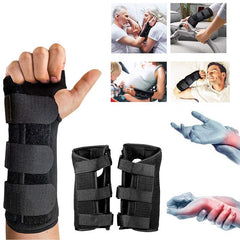 Wrist Support Brace for Carpal Tunnel Adjustable Wrist Splint - Right or Left Hand