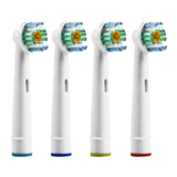 Compatible Replacement Toothbrush Heads Refill for Oral-B Electric Pro 3D White