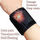 Self-Heating Tourmaline Magnetic Thermal Wrist Support Band