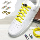 Metal Laces Shoelace Magnetic Buckle Lock Shoes Accessories Kits