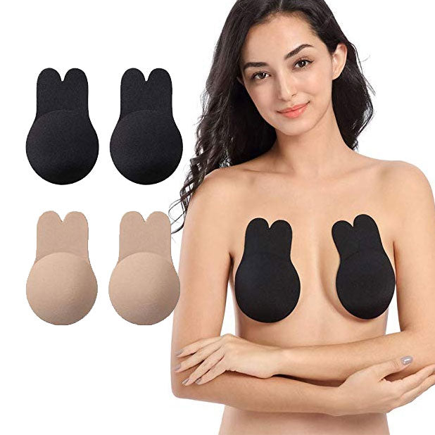 KASTWAVE Adhesive Bra, Lift Adhesive Bra Invisible Bra Sticky Bra Strapless  Bra Breast Lift Tape Nipple Covers for Women 6 Pairs price in UAE,   UAE