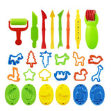 26pcs/set Kids Dough Clay Cutters Moulds Tools Set