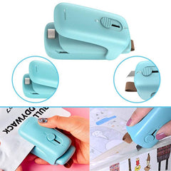 2 IN 1 Portable Cutter Bag Food Sealer Vacuum Machine