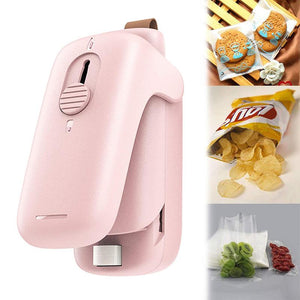 2 IN 1 Portable Cutter Bag Food Sealer Vacuum Machine