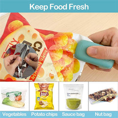 2 IN 1 Portable Cutter Bag Food Sealer Vacuum Machine