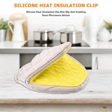 2pcs Anti-Scalding Oven Silicone Heat Insulation Gloves