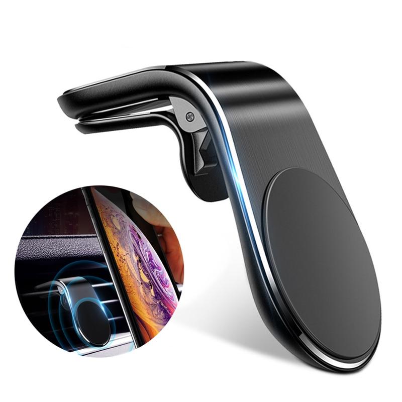 2 Packs Magnetic Universal Car Phone Holder Stand Air Vent Clip Mount