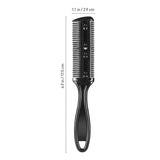 2 Packs Trimmer Double Edge Razor Hair Thinning Combs