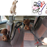 2Pcs Safety Strap Car Adjustable Dog Vehicle Seatbelts Harness
