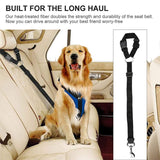 2Pcs Safety Strap Car Adjustable Dog Vehicle Seatbelts Harness