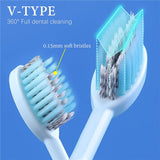 2Pcs Travel Toothbrushes Kit Foldable Toothpaste Container